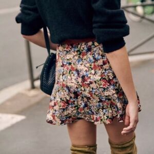 NWT Sezane Nour Skirt (38)